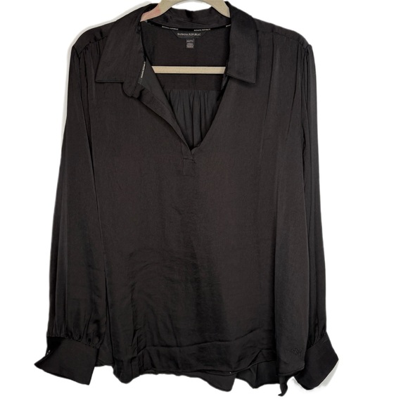 Banana Republic Tops - Banana Republic Black Women's Blouse XXL